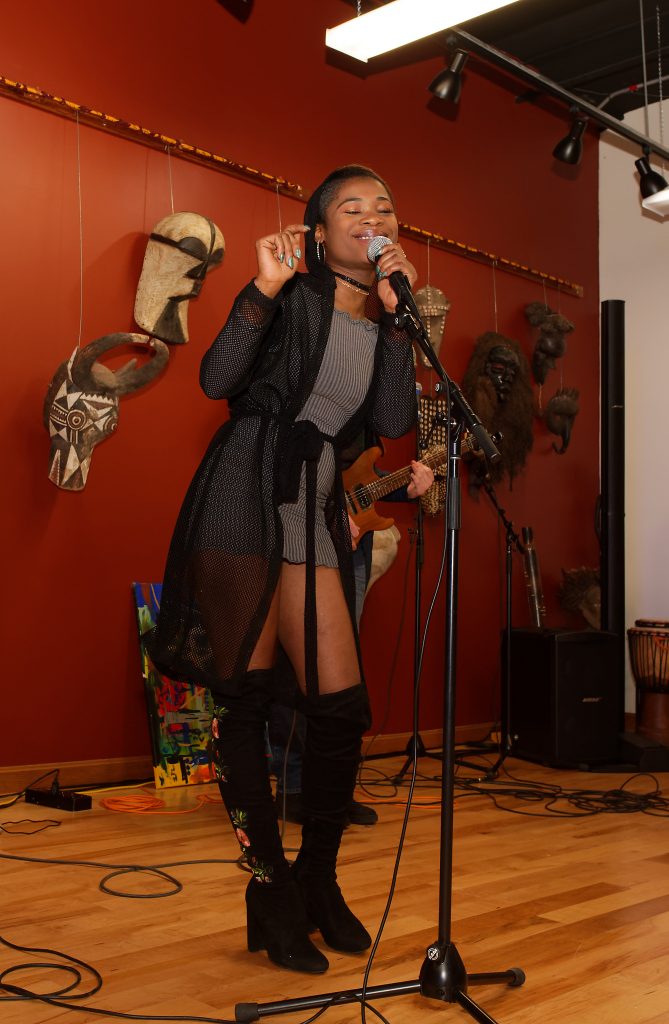 Singer Fanta performing at Crocodile River Music